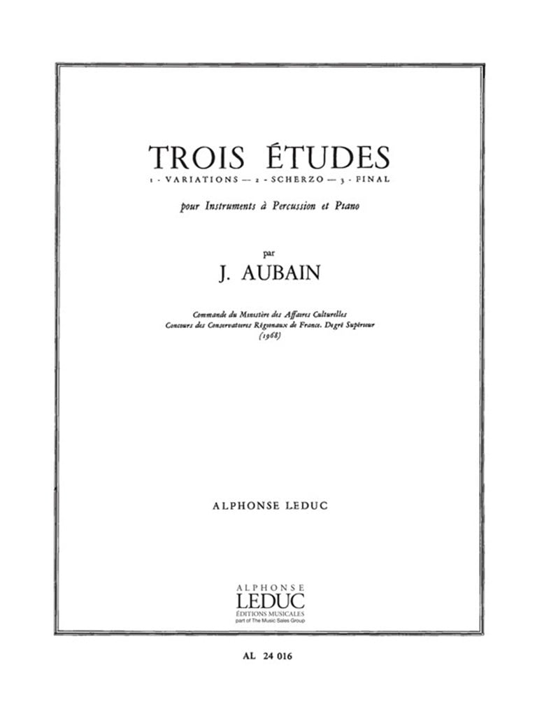 3 Etudes