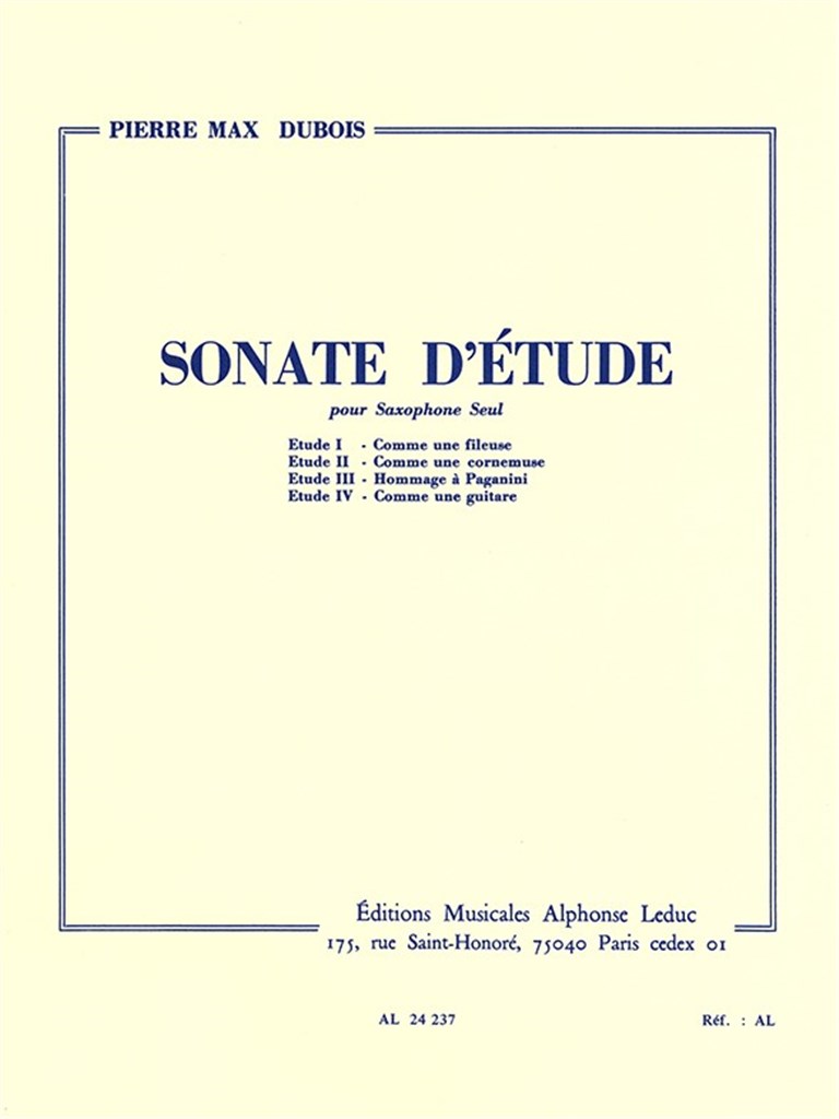 Sonate D'Etude