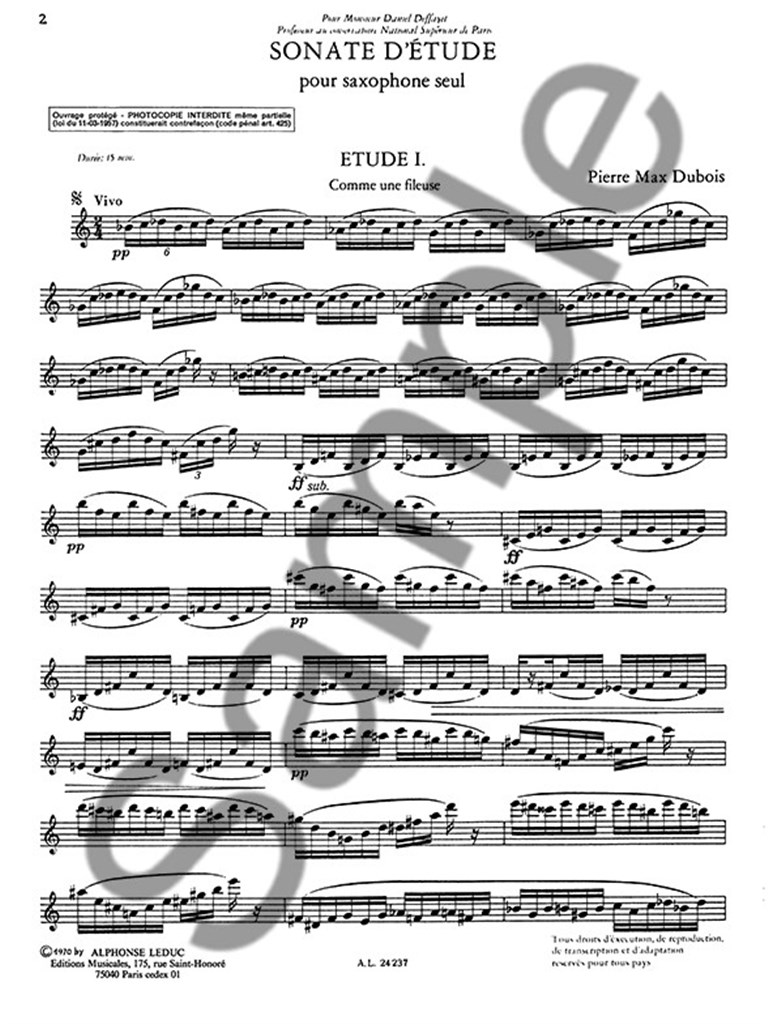 Sonate D'Etude