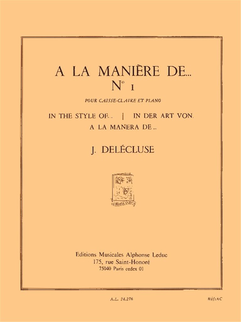 A La Maniere De N01
