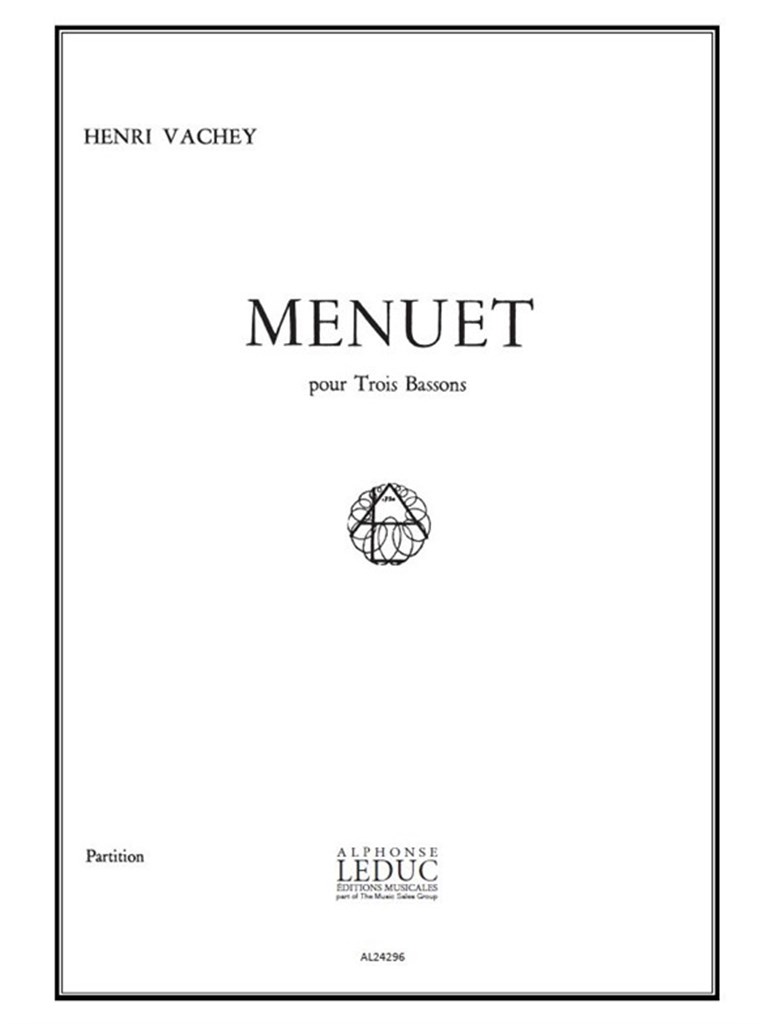 Henri Vachey: Menuet