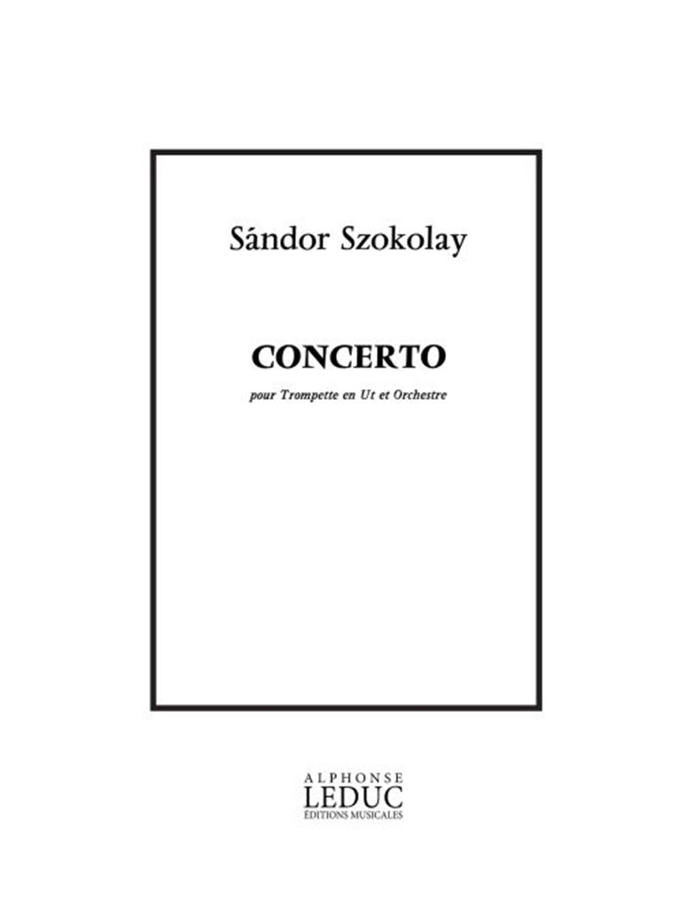 Concerto -Trompette Et Orch.