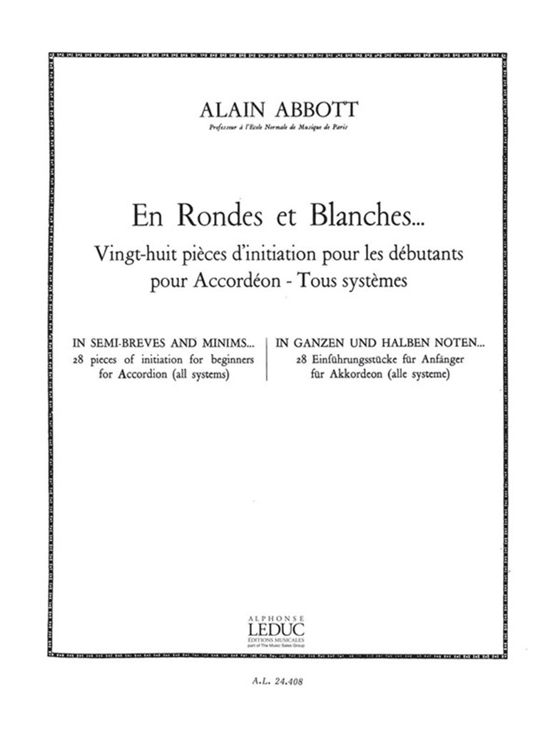 En Rondes Et Blanches