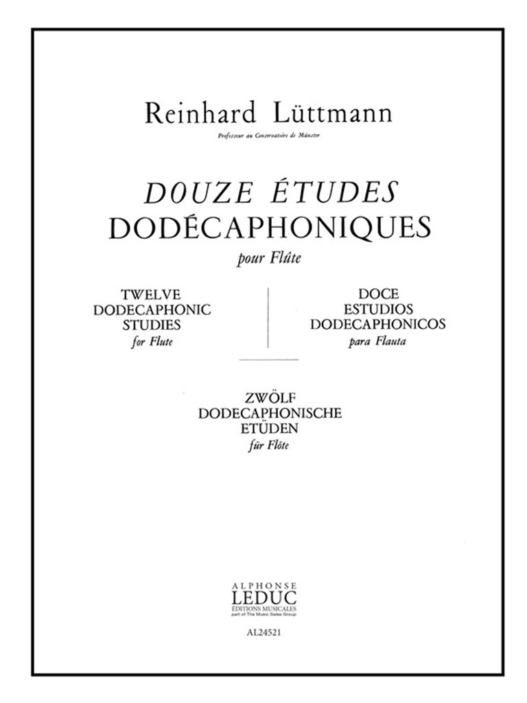 12 Etudes Dodecaphoniques