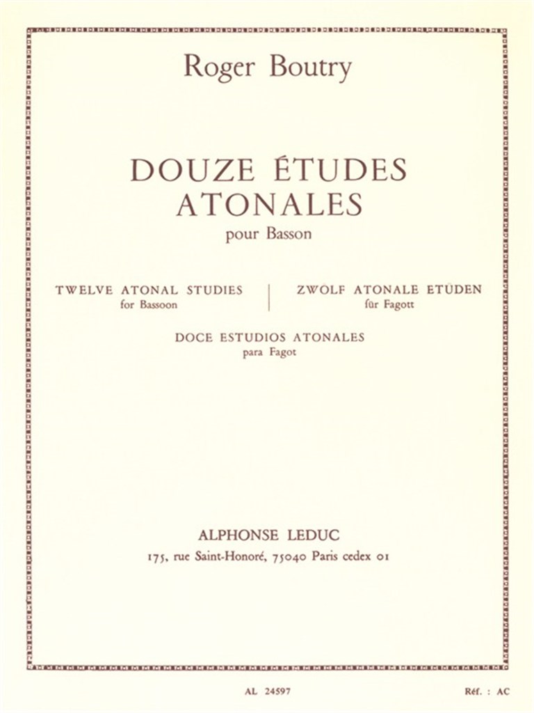 12 Etudes Atonales
