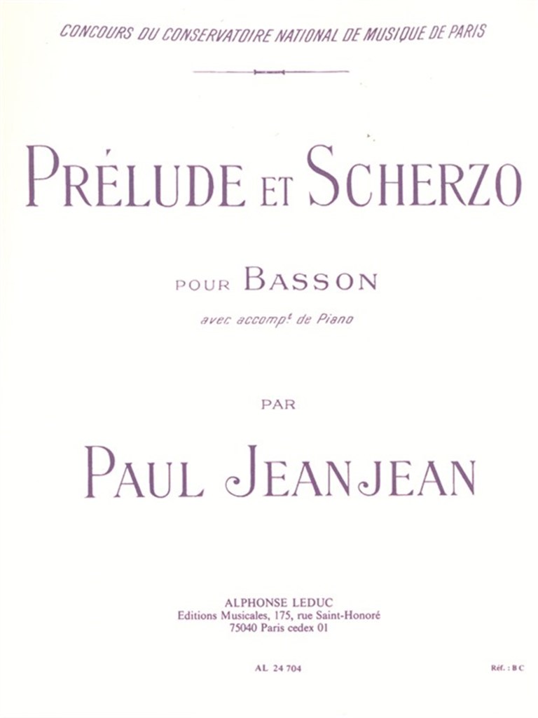 Prelude Et Scherzo