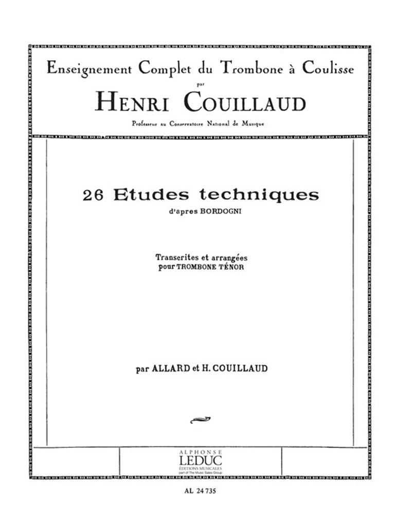 26 Etudes techniques d'apres Bordogni