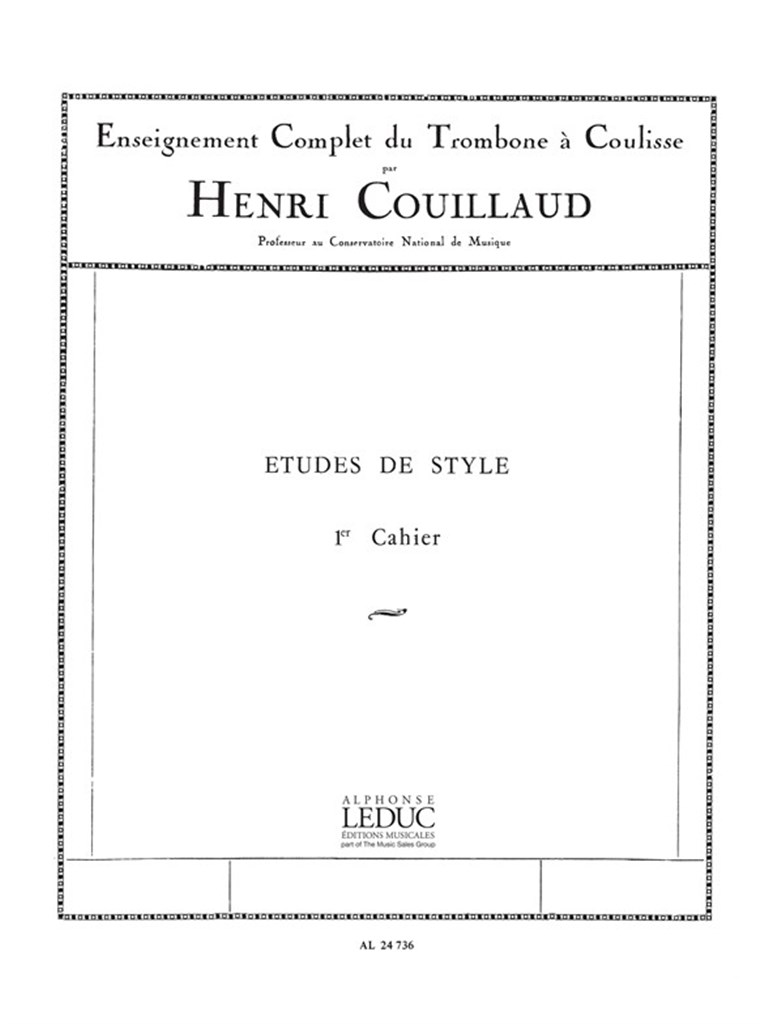 Etudes de Style d'apres Bordogni Vol.1