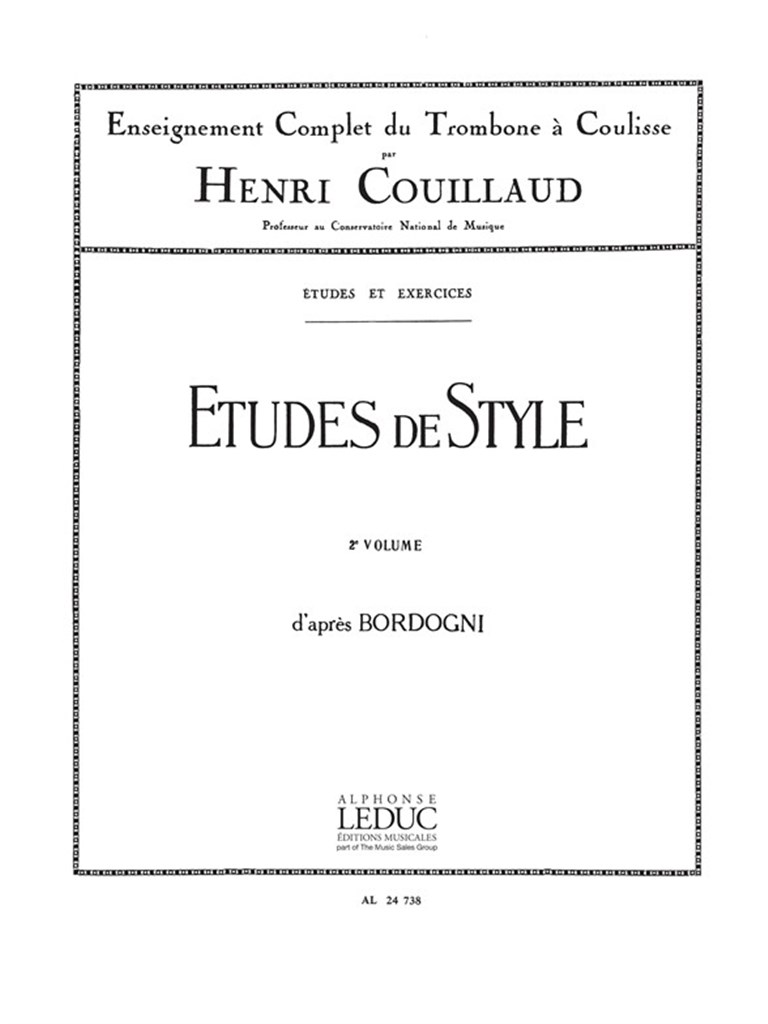 Etudes de Style d'apres Bordogni Vol.2