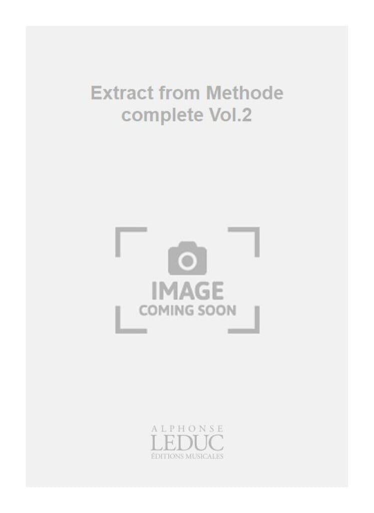 Extract from Methode complete Vol.2