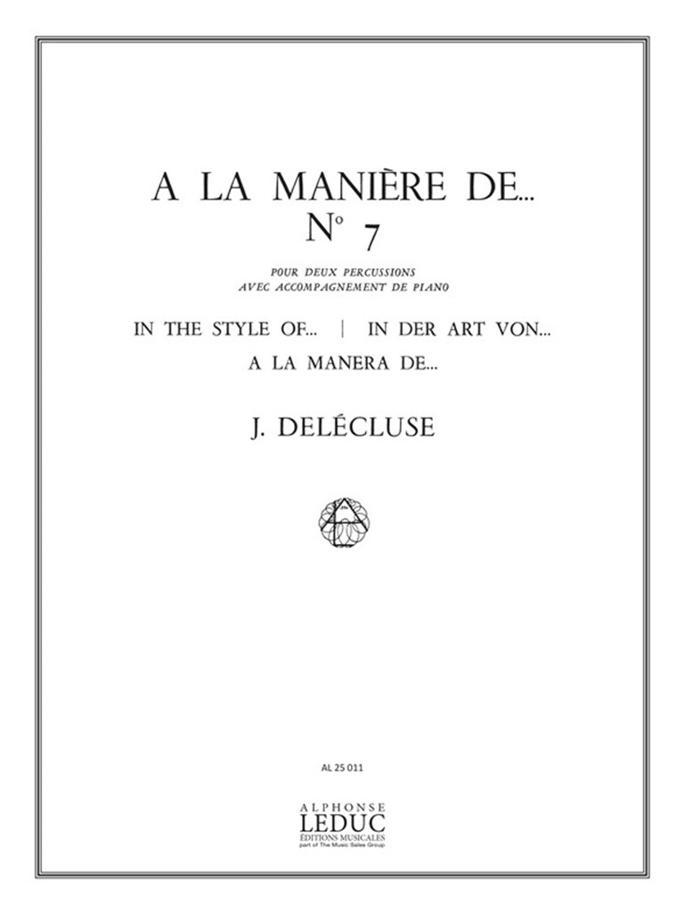 A La Maniere De N07