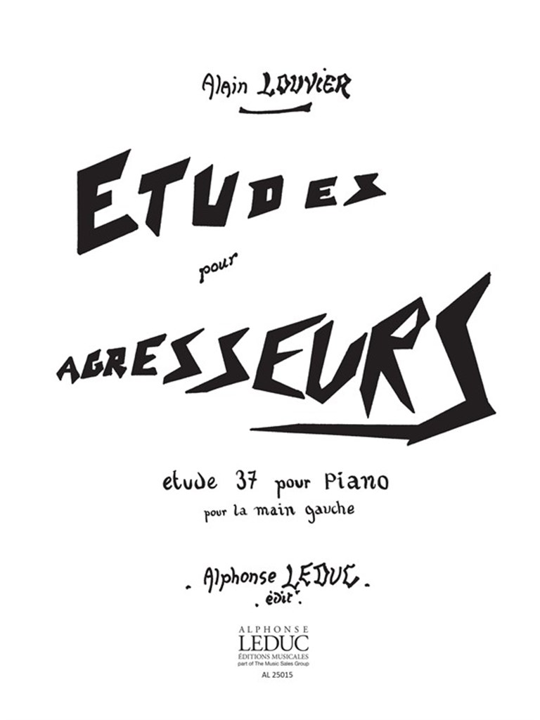 Etudes Pour Agresseurs