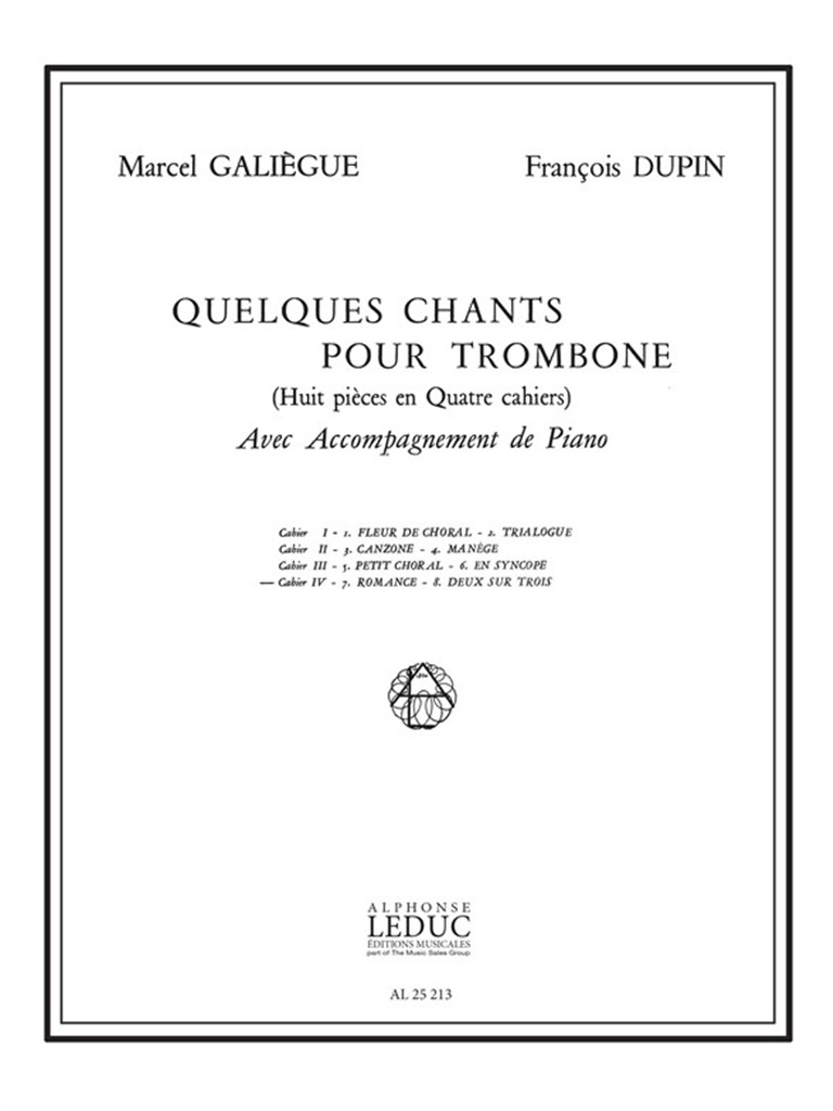 Quelques Chants Vol 4 - Romance-2 Sur 3