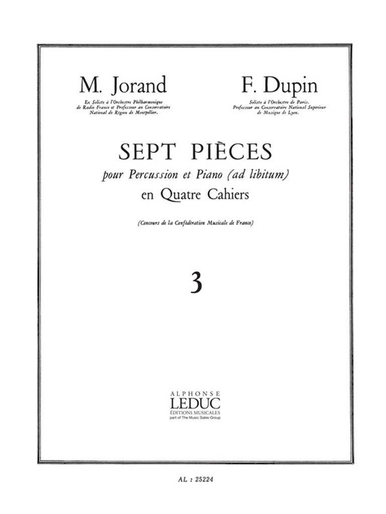 7 Pieces Vol.3 - Rapsodie-Ptite Ecossaise