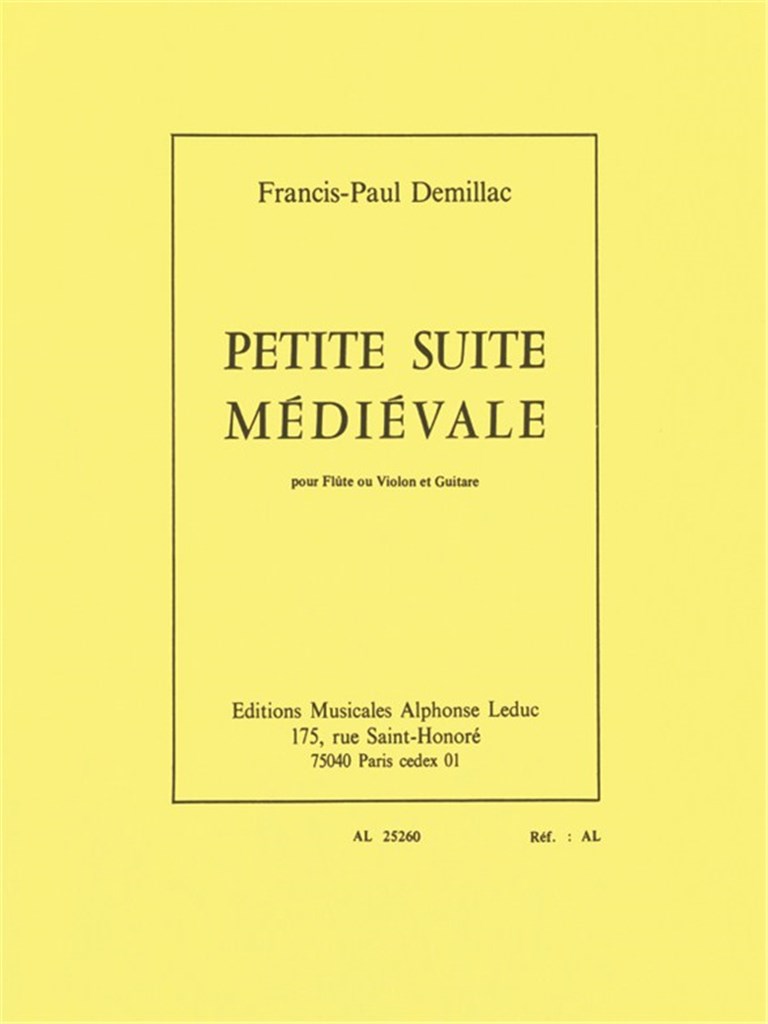Petite Suite médiévale