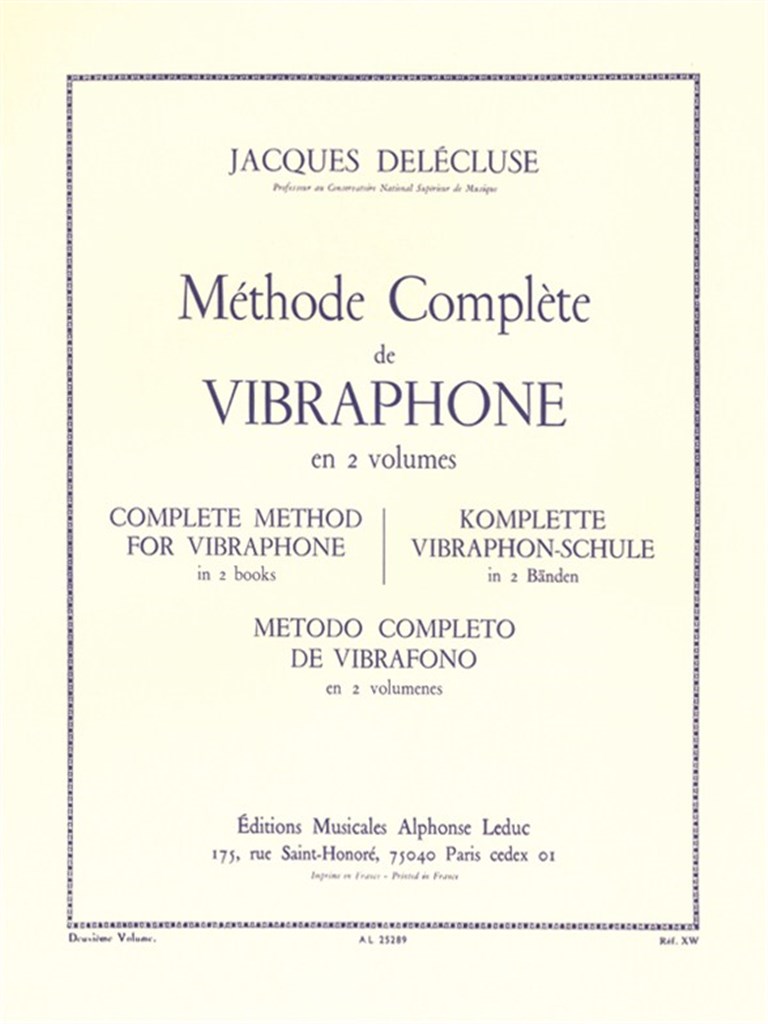 Methode Vol. 2 Vibraphone
