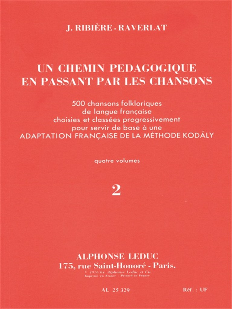 Chemin Pédagogique En Passant Par Les Chansons V.2
