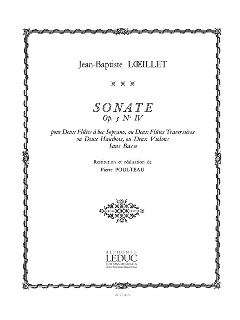Sonate Op5 N04