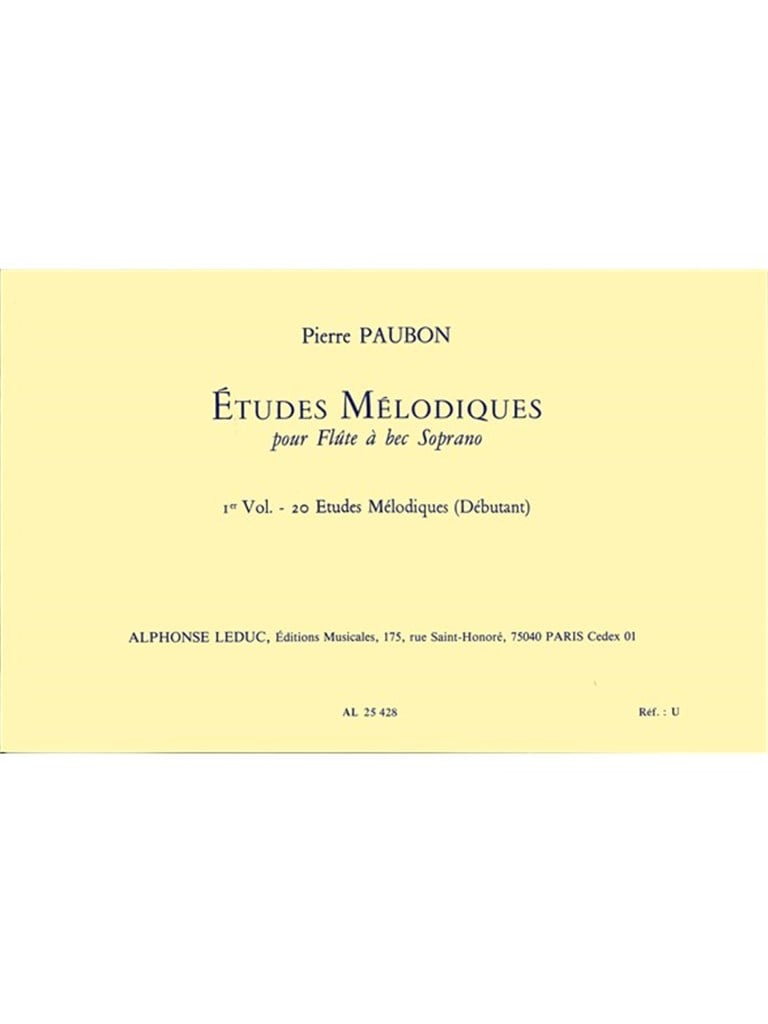 20 Etudes melodiques