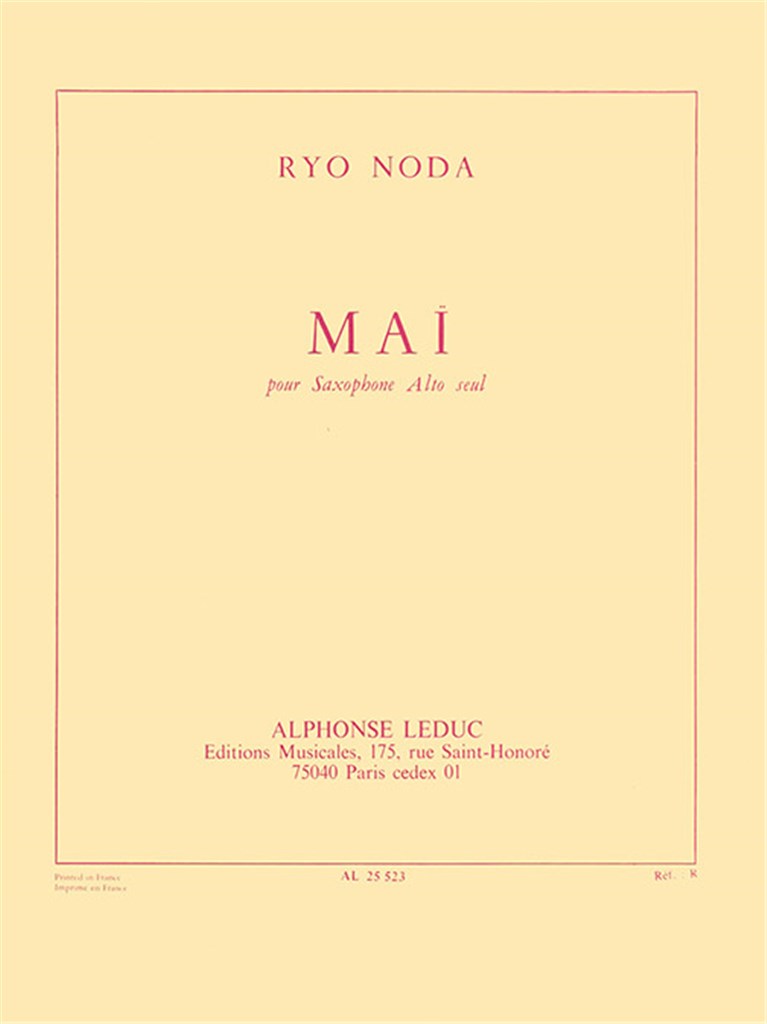 Maï (Alto Saxophone)
