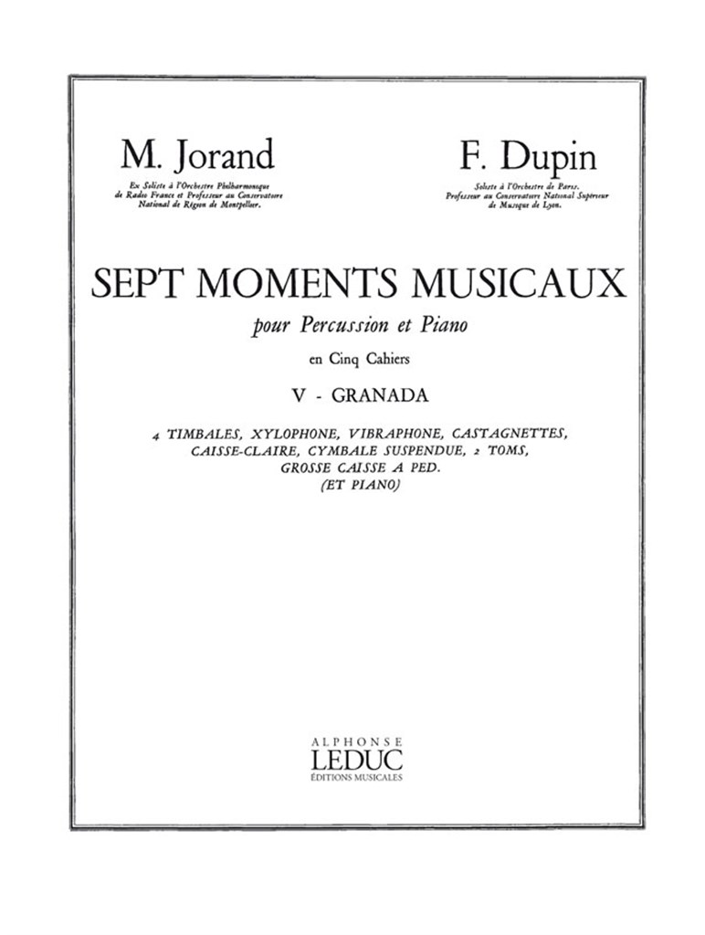 7 Moments musicaux Vol.5 - Duetto des Hirondelles