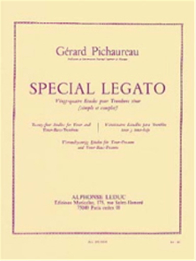 Spécial Legato - 24 Etudes