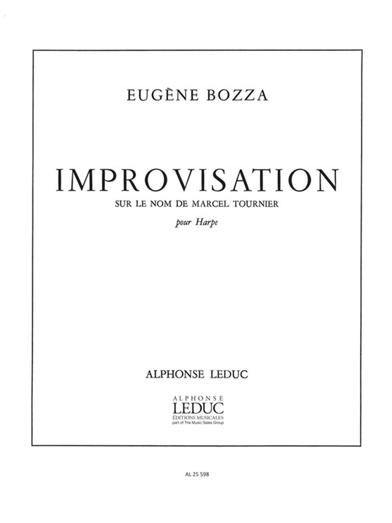 Improvisation sur le Nom de Marcel Tournier