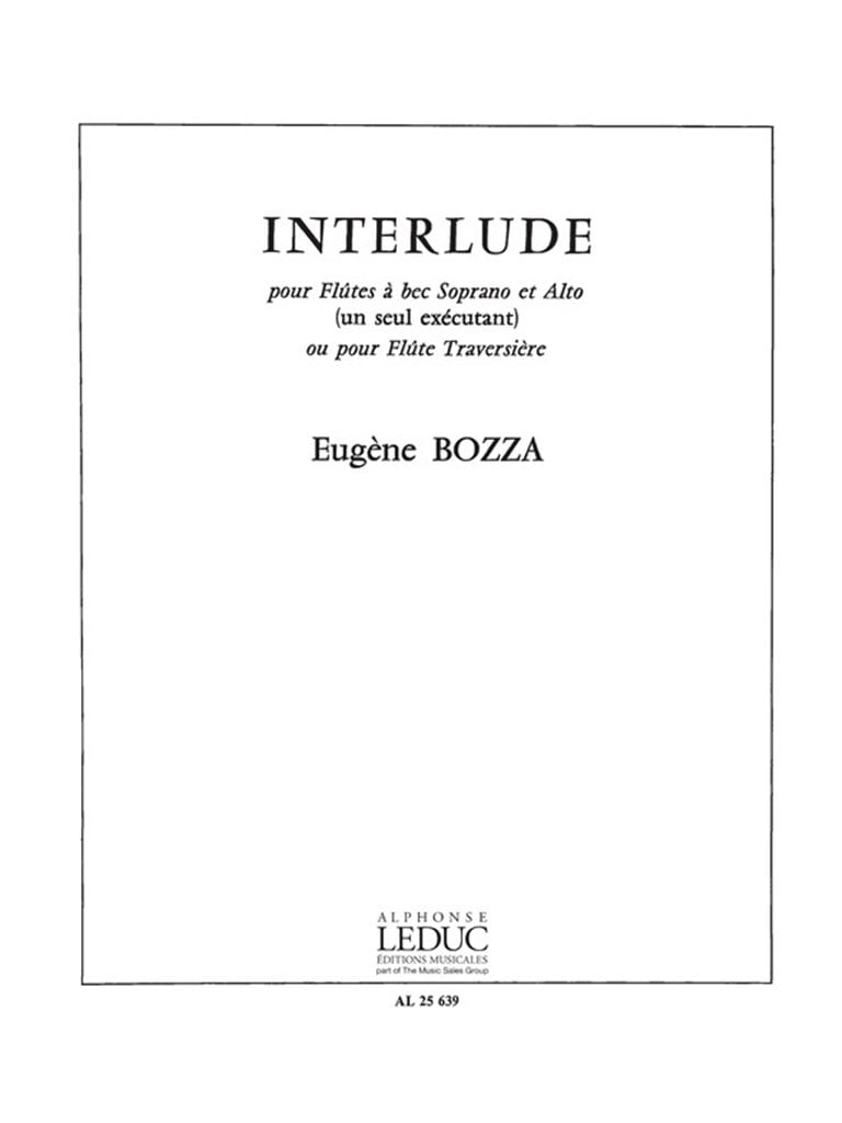 Interlude (Flute solo)