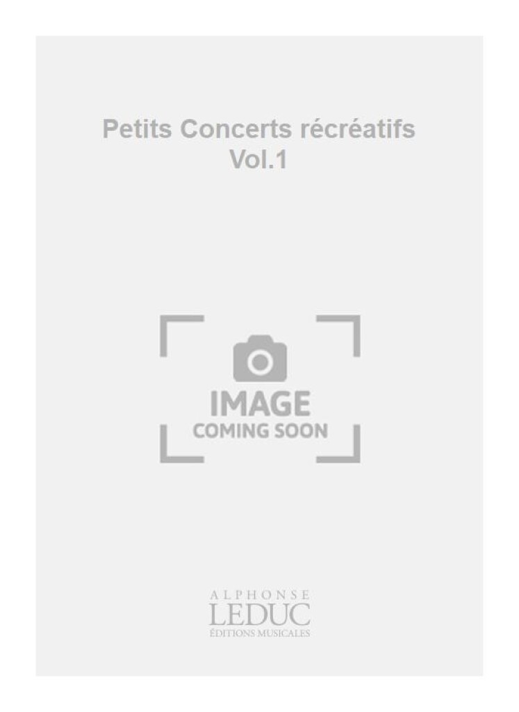 Petits Concerts Recreatifs