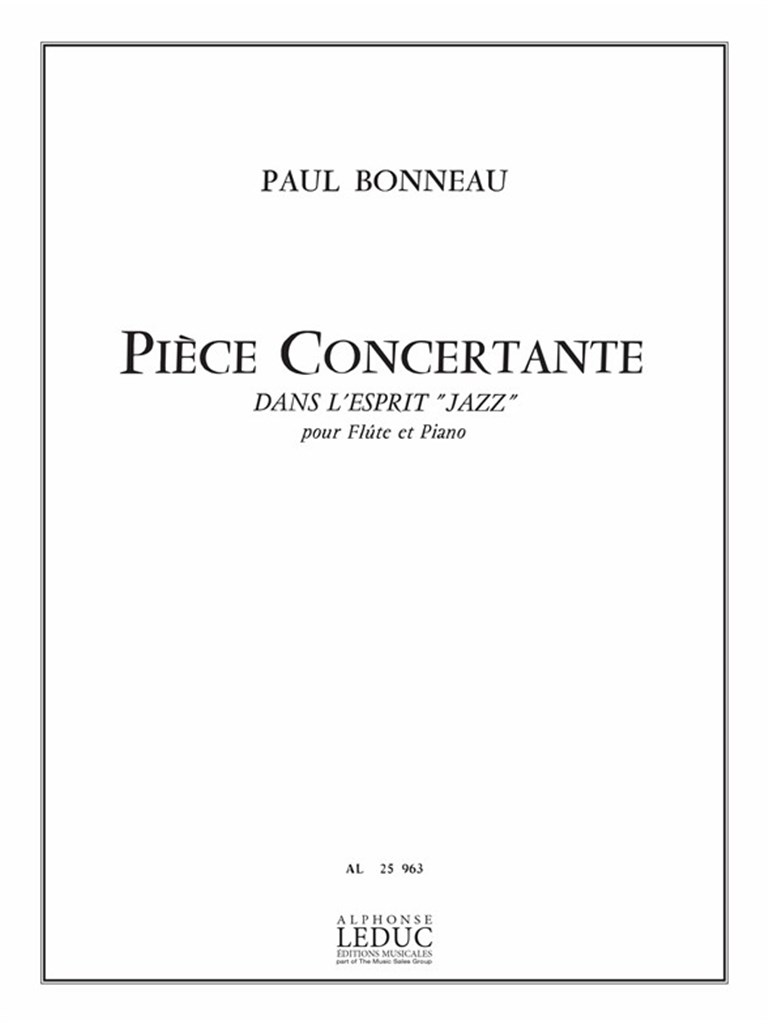 Piece Concertante Dans LEsprit Jazz