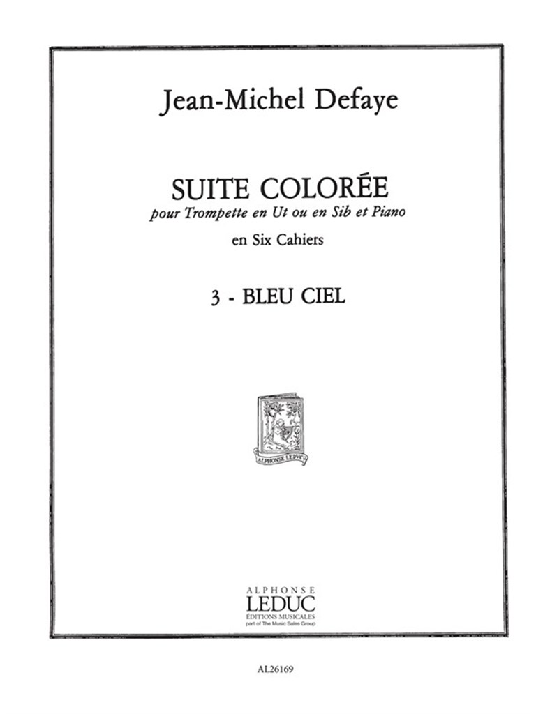 Suite coloree No.3: Bleu Ciel