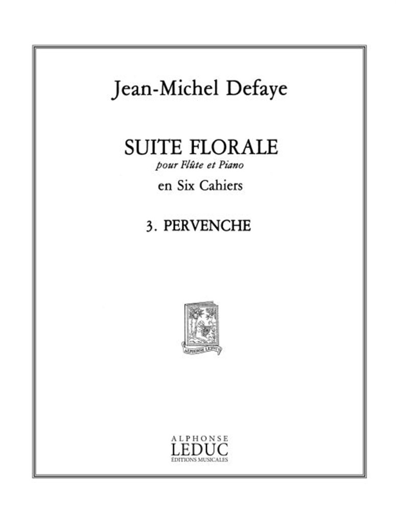 Suite florale No.3: Pervenche