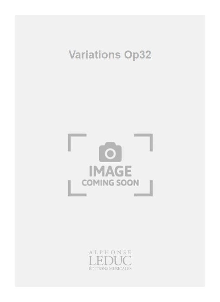 Variations Op32