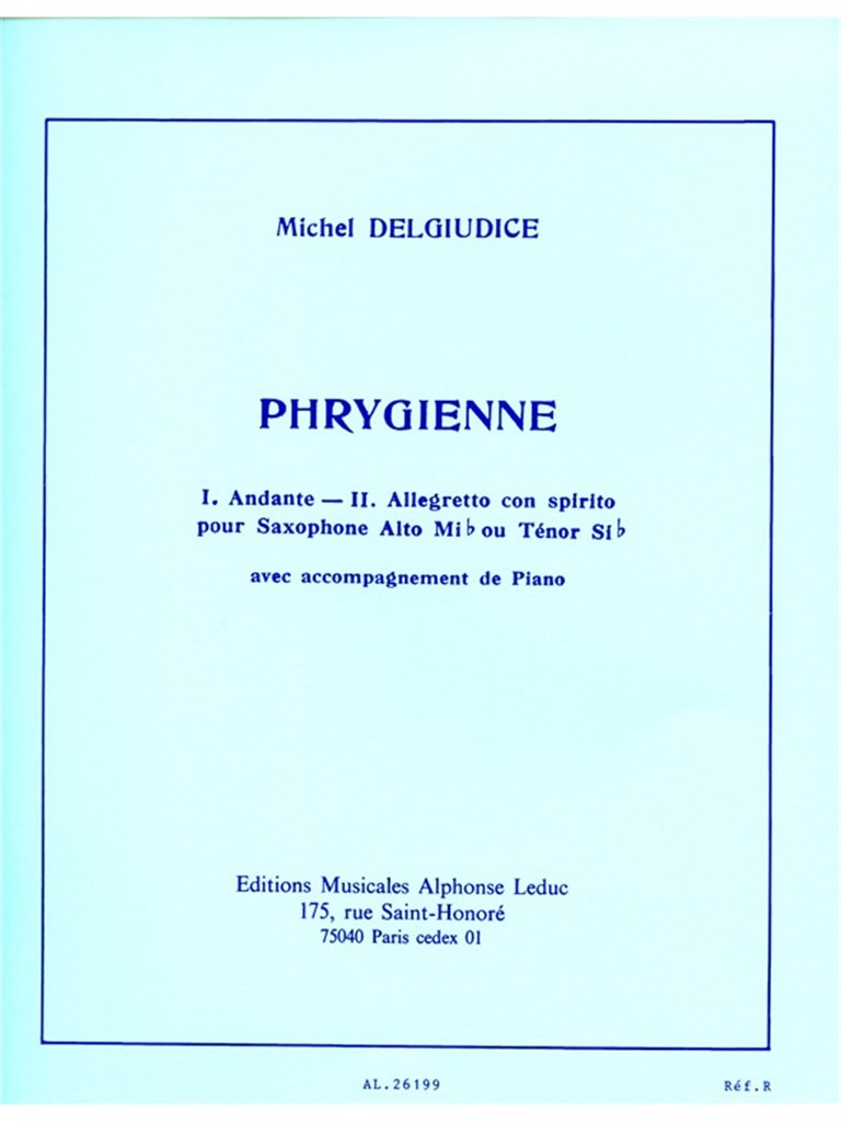 Michel Delguidice: Phrygienne