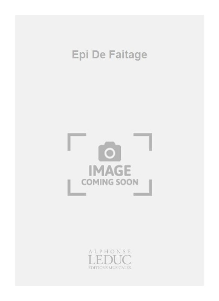 Epi De Faitage