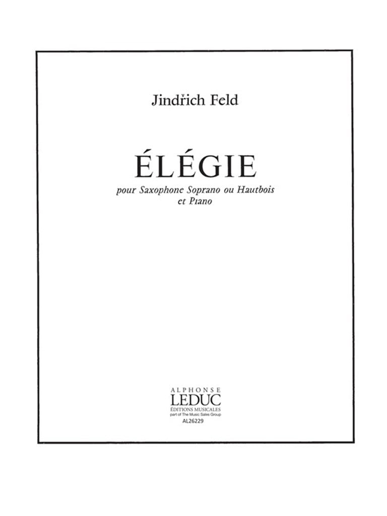 Jindrich Feld: Elegie