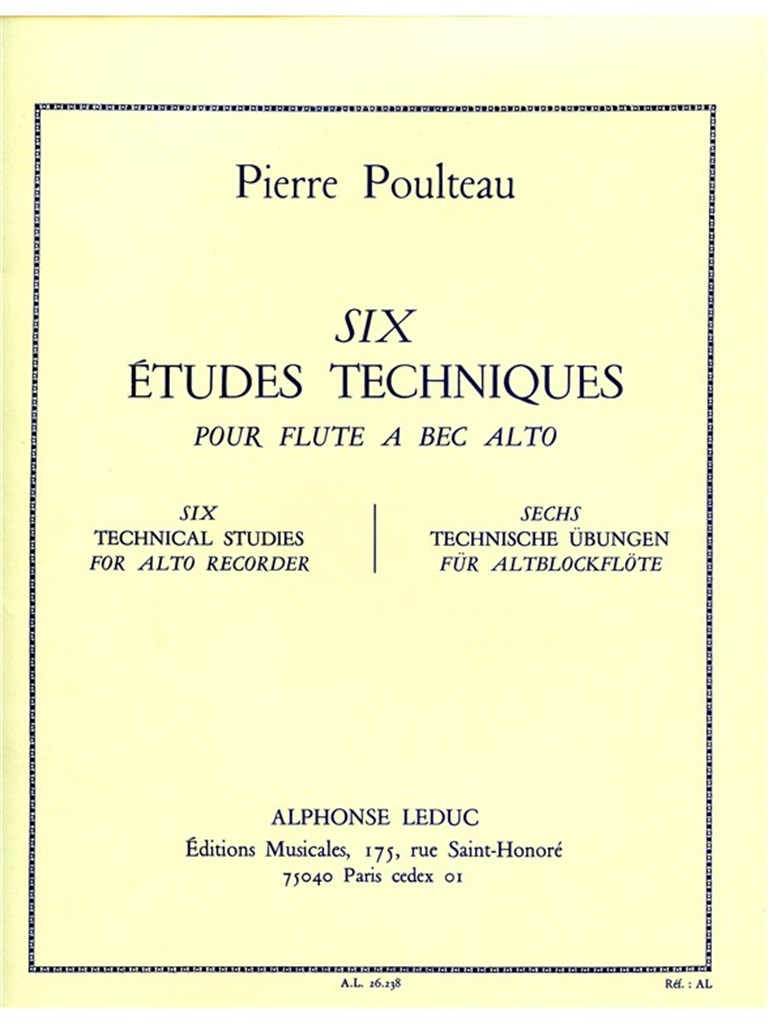 6 Etudes Techniques