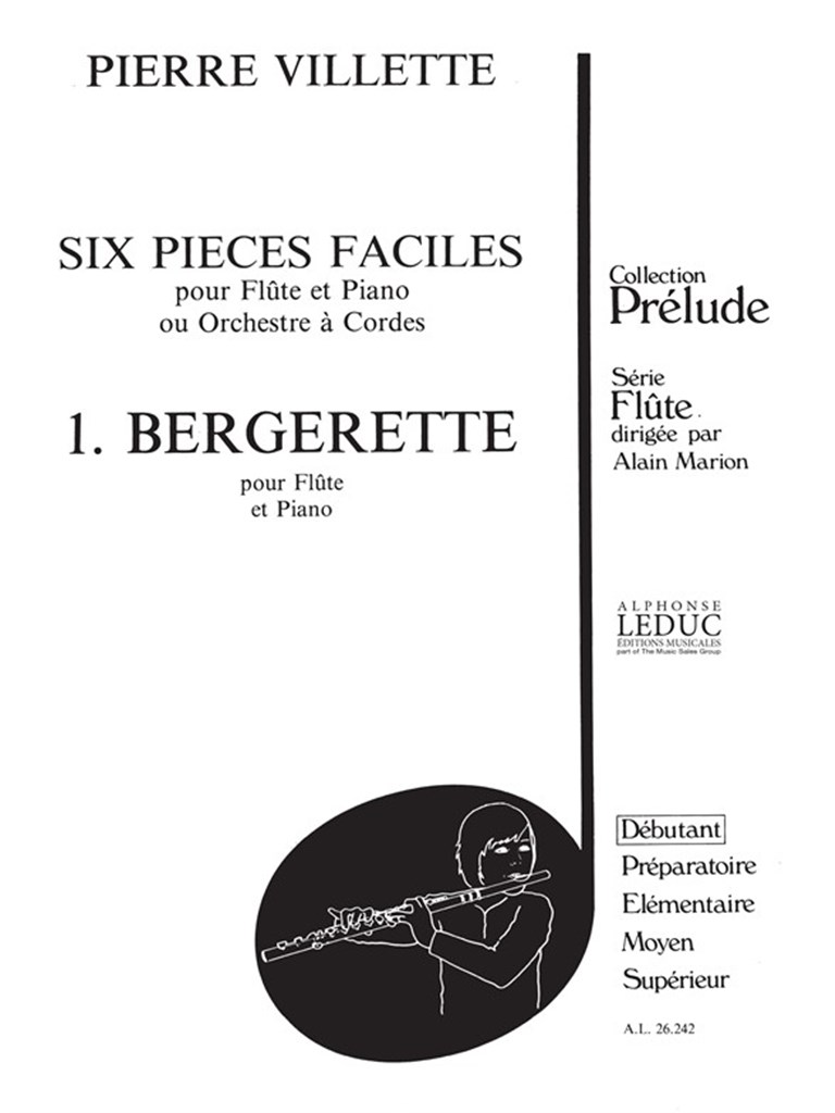 6 Pieces Faciles N01 Bergerette