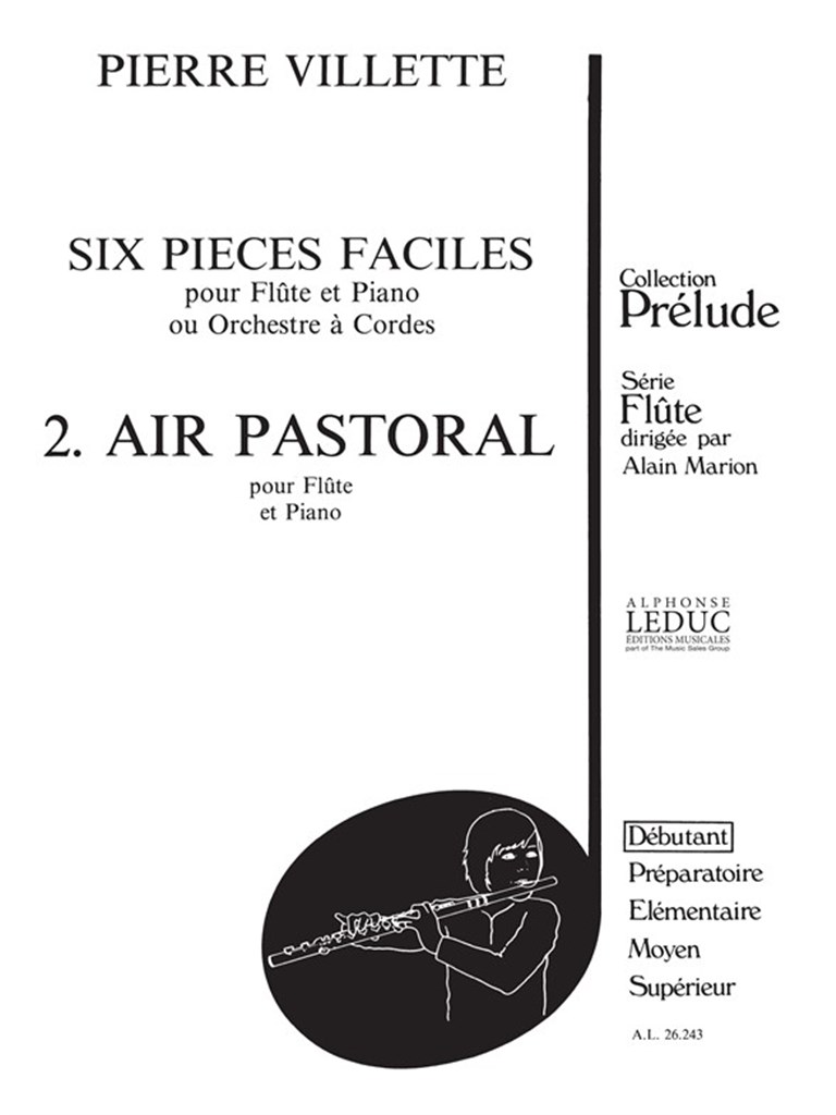 6 Pieces Faciles N02 Air Pastoral