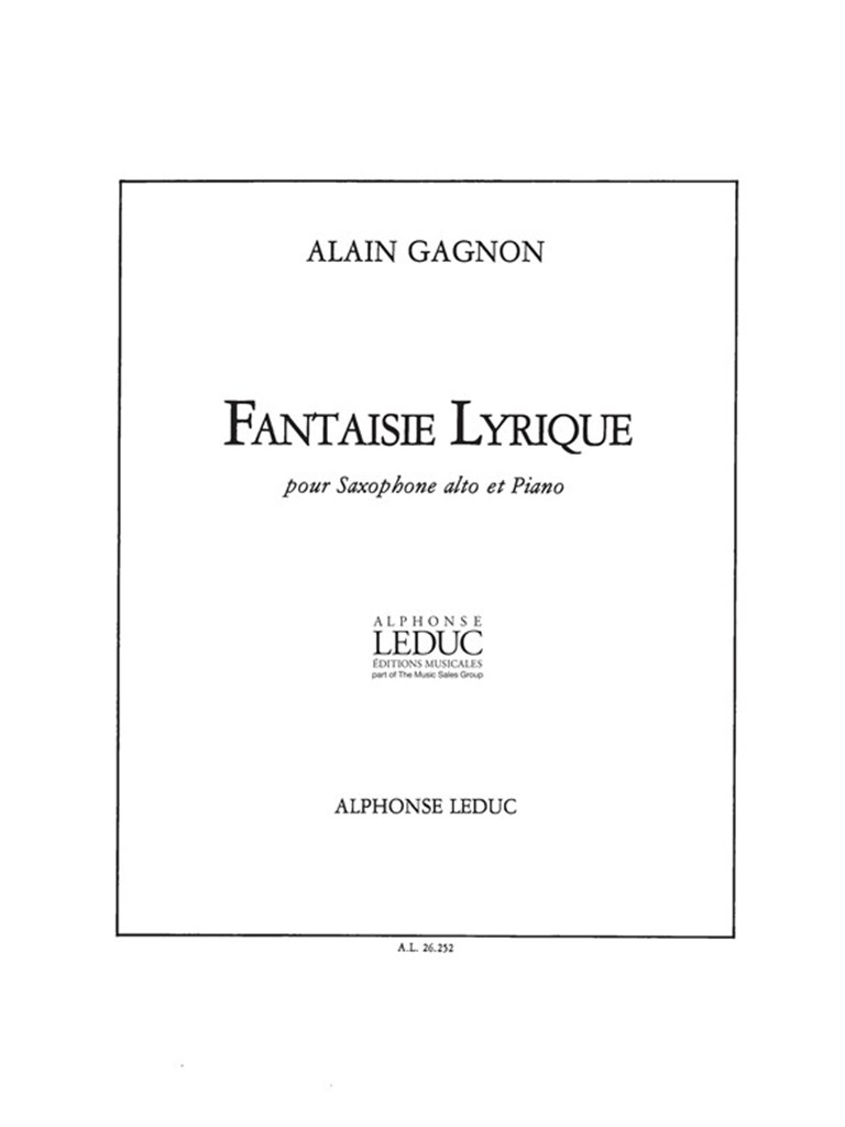 Fantaisie Lyrique