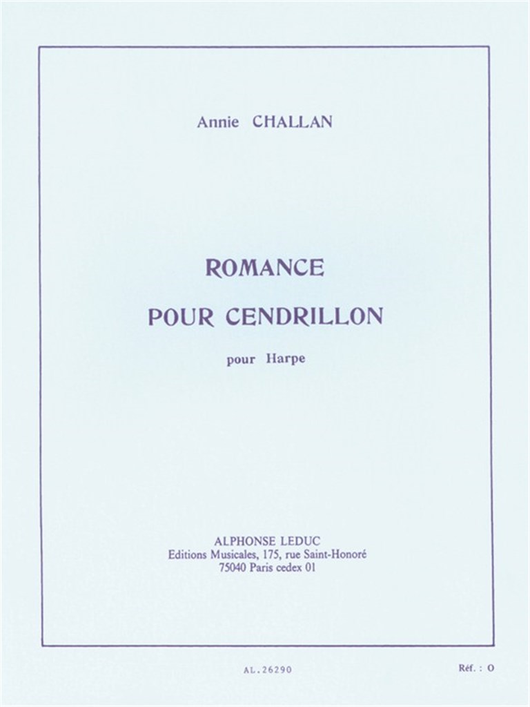 Romance Pour Cendrillon