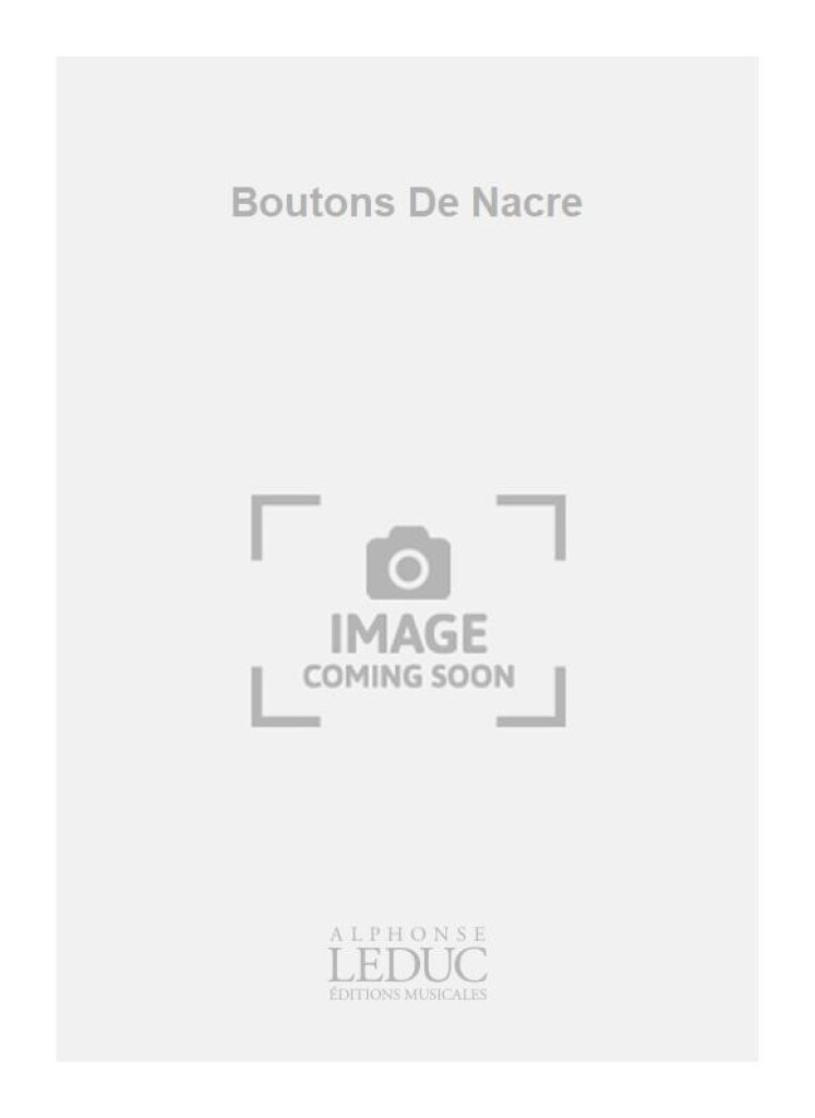 Boutons De Nacre