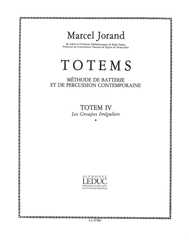 Marcel Jorand: Totem 4
