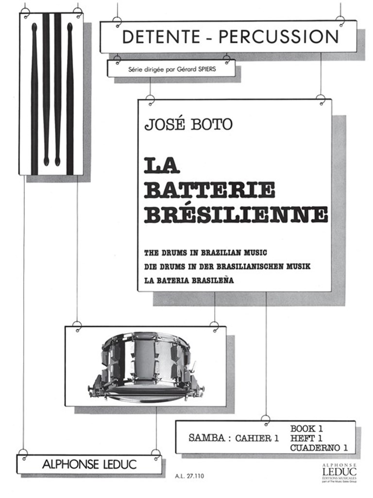Jose Boto: La Batterie bresilienne: Samba Vol.1