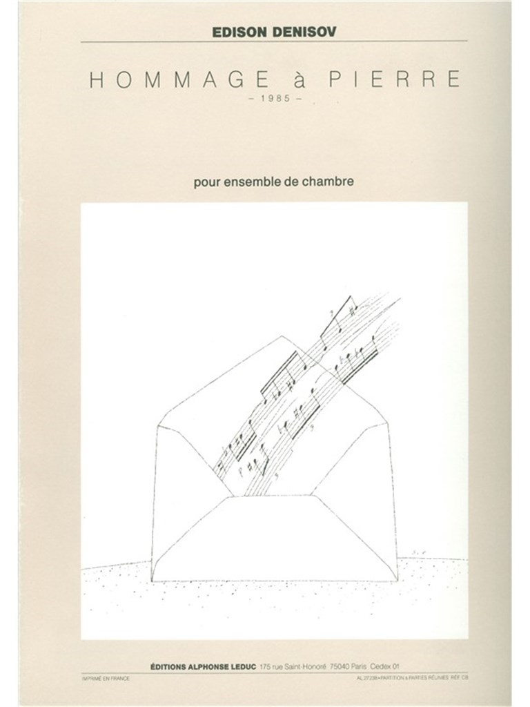 Edison Denisov: Hommage a Pierre