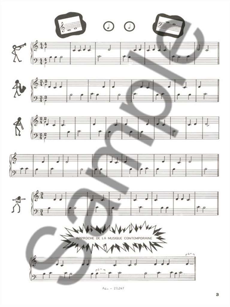 Simonin Premiers Pas Des Notes Et Rythmes Vol. 1