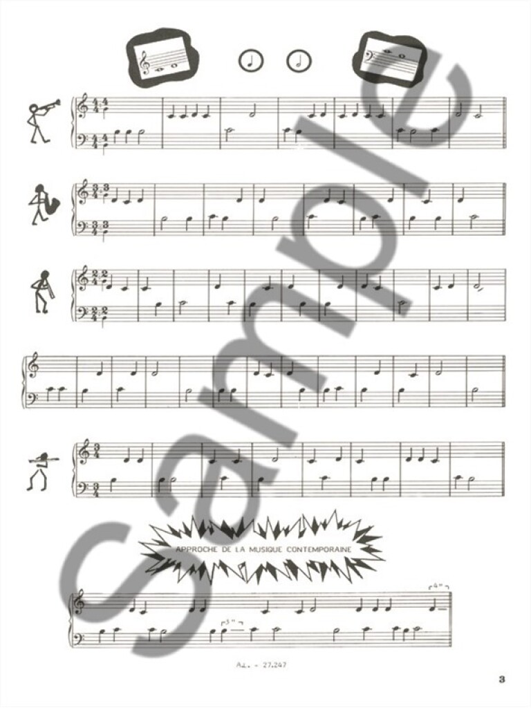 Simonin Premiers Pas Des Notes Et Rythmes Vol. 1