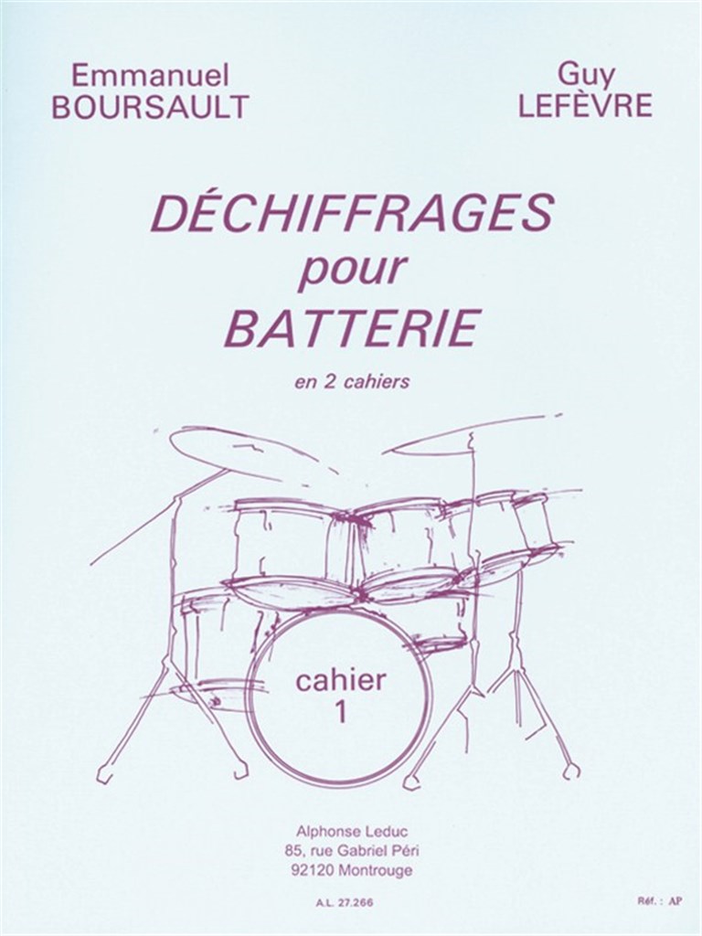 Dechiffrages Pour Batterie - Vol. 1