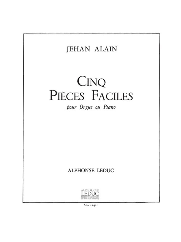 Cinq Pièces Faciles
