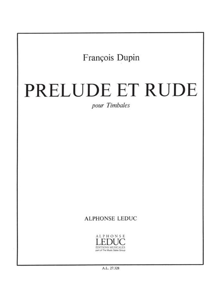 Prelude Et Rude